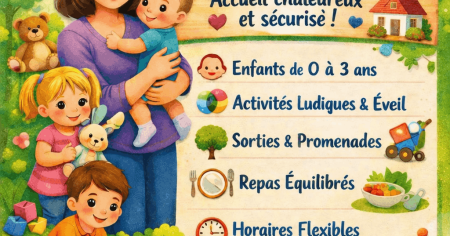 Assistante maternelle Guitté Carémel Graziella