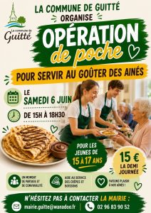 Lire la suite à propos de l’article GUITTE ORGANISE | Opération de poche